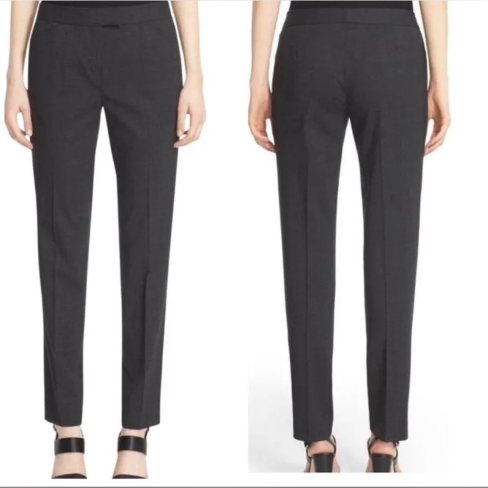 Lafayette 148 New York “Irving” Straight Leg Wool Pants